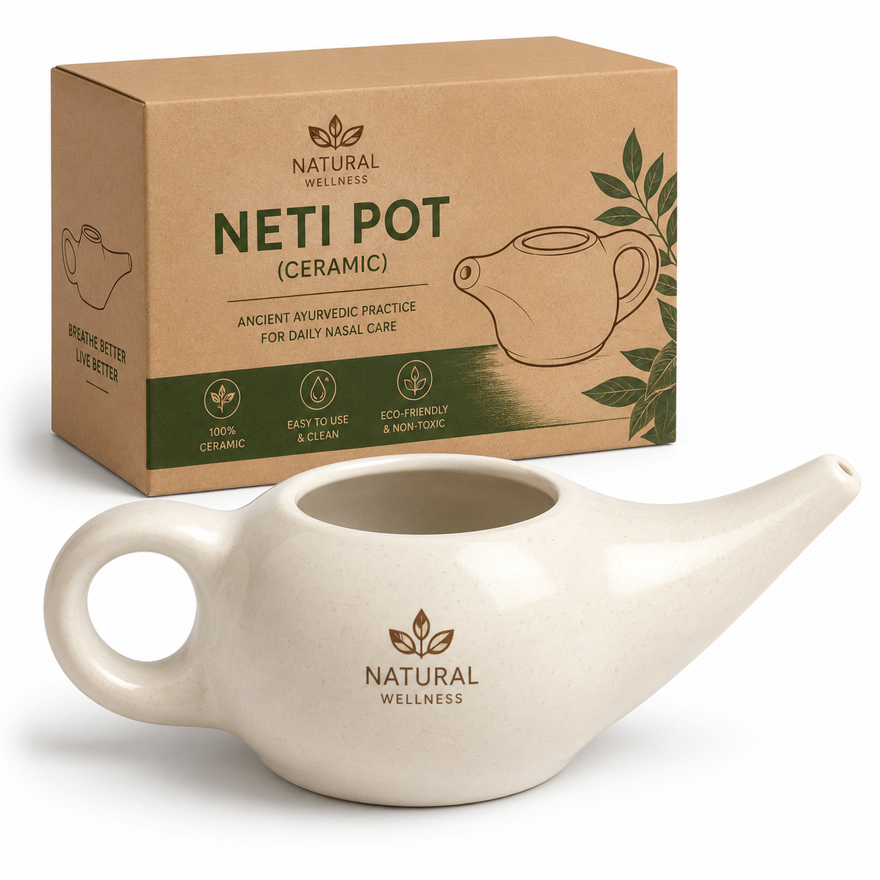 Neti Pot (Ceramic)