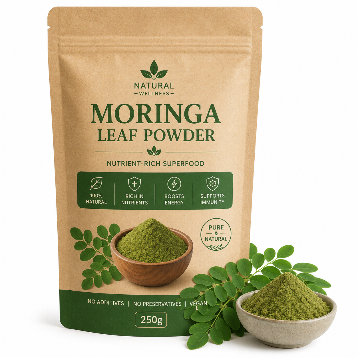 Moringa Leaf Powder (250g)